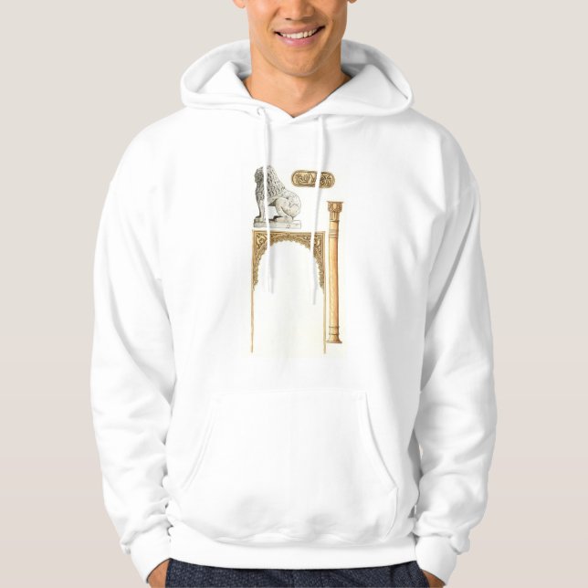 Alhambra Granada Spanien. Details Hoodie (Vorderseite)