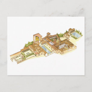 Alhambra Granada Spanien. Königspaläste Postkarte