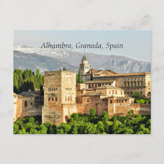 Alhambra, Granada, Spanien Postkarte