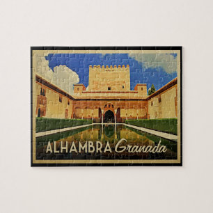 Alhambra Granada Spanien Puzzle