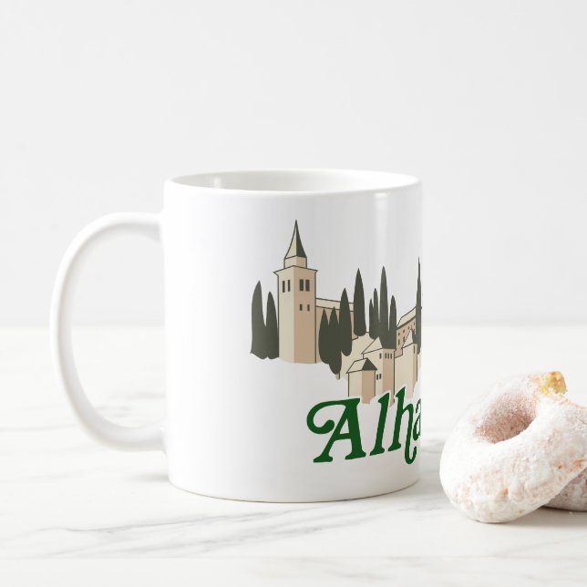 Alhambra Kaffeetasse (Mit Donut)