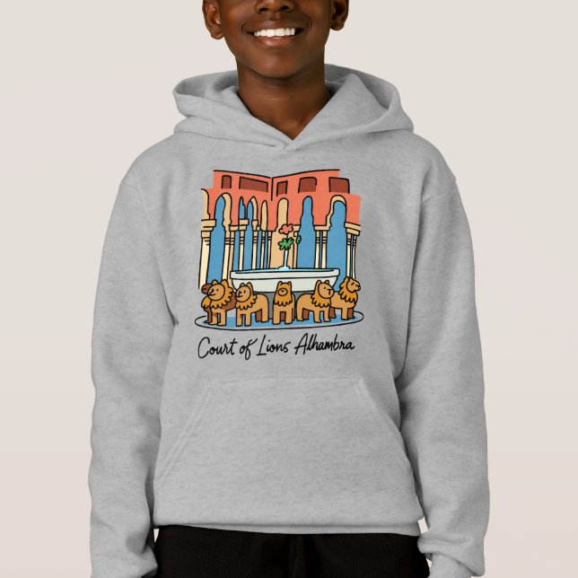 Alhambra Löwenhof 3 Hoodie (Vorderseite)
