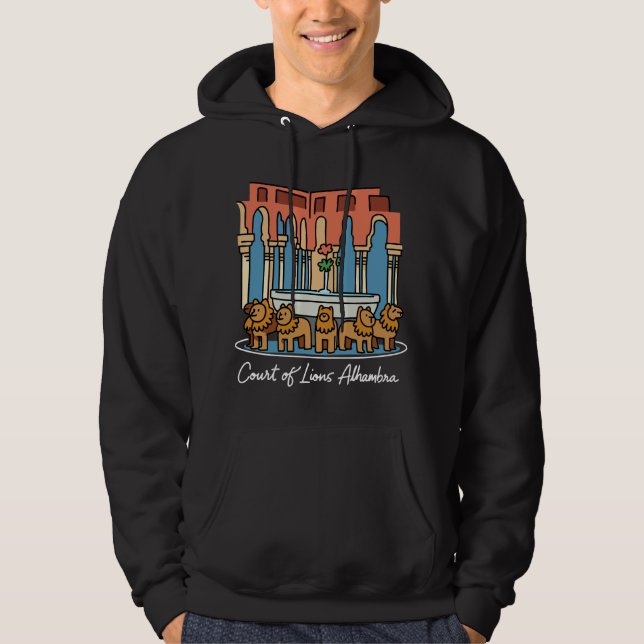 Alhambra Löwenhof 3 Hoodie (Vorderseite)