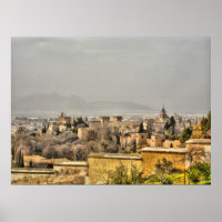 Alhambra Palace Granada Spanien