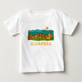 Alhambra-Sonnenuntergang 2 Baby T-shirt