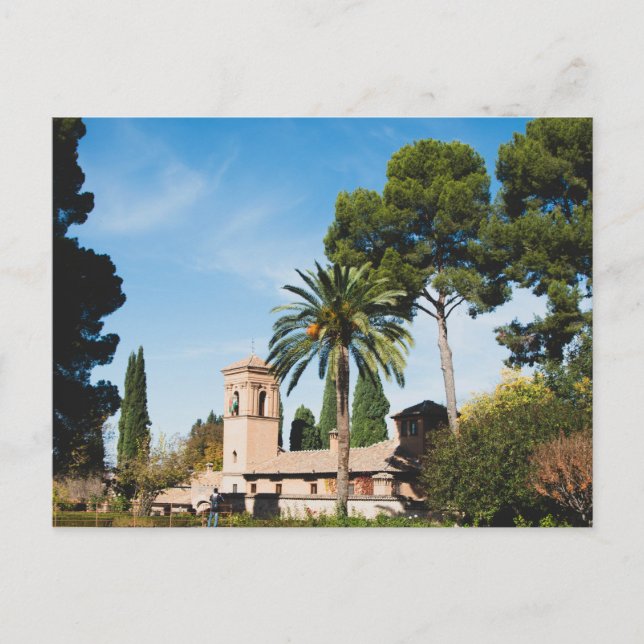 Alhambra Spanien Postkarte (Vorderseite)