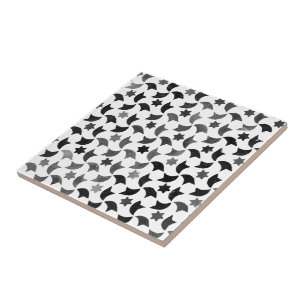 Alhambra spielt Mosaik-transparenten Hintergrund Fliese