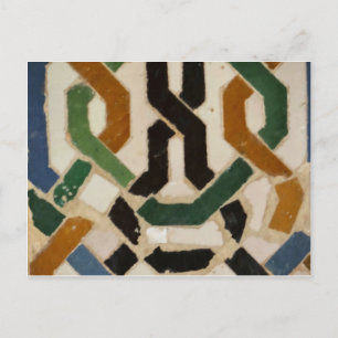 Alhambra Wall Tile #2 Postkarte