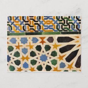 Alhambra Wall Tile #3 Postkarte