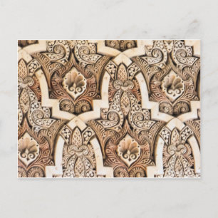 Alhambra Wall Tile #7 Postkarte