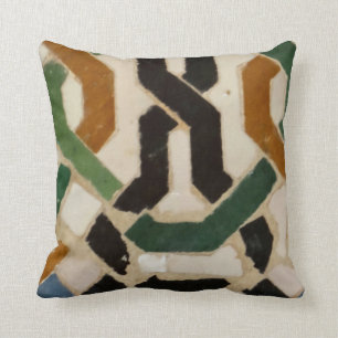 Alhambra-Wand-Fliese #2 Kissen