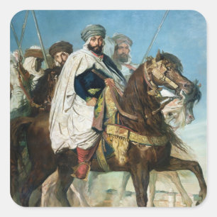 Ali Ben Ahmed, der letzte Kalif von Constantine Quadratischer Aufkleber