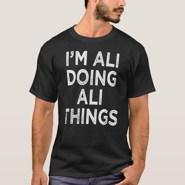 Ali T-Shirt (Vorderseite)