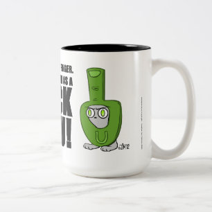 Alias… Schäumende Finger-Kostüm-Tasse Zweifarbige Tasse