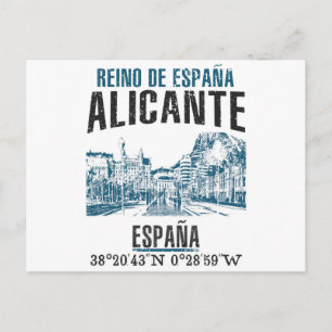 Alicante Postkarte