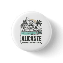 Alicante Skizze Santa Bárbara Burg Costa Blanca