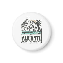 Alicante Skizze Santa Bárbara Burg Costa Blanca