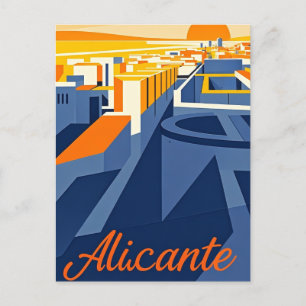 Alicante Spanien Postkarte