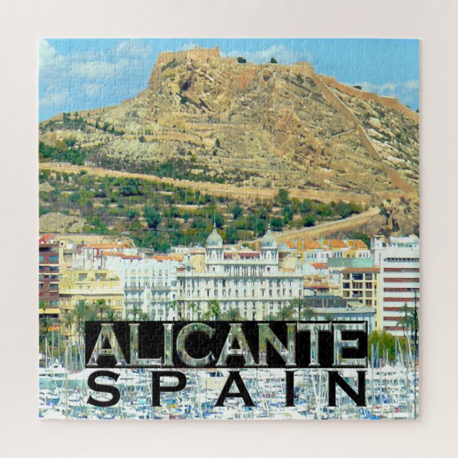 Alicante Square Puzzle (Vertikal)