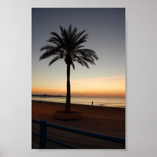 Alicante Sunrise Poster (Vorne)