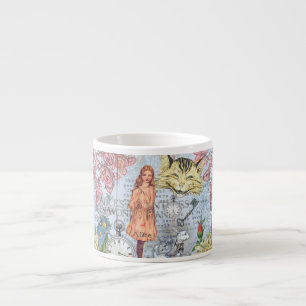 Alice Abenteuer im Wunderland Classic Rackham Espressotasse