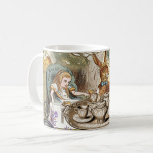 Alice Abenteuer Klassischer Wunderland-Teeparty Kaffeetasse
