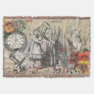 Alice Abenteuer Wunderland Vorhang Klassische Kuns Decke