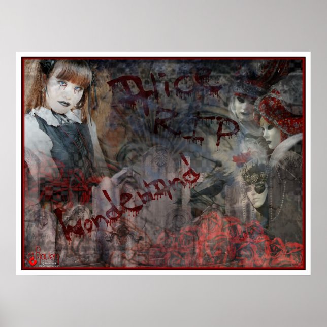 Alice-Albtraum Poster (Vorne)