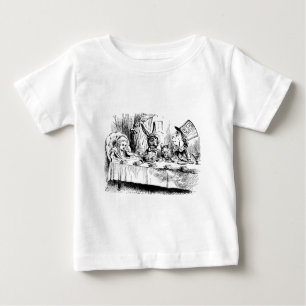 Alice am wütenden Tee-Party Baby T-shirt