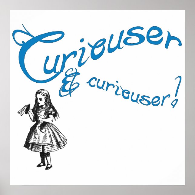 Alice-Angebot mit Bild Poster (Vorne)