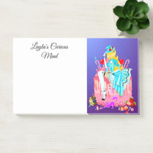 Alice auf Birthday Cake Wonderland Post-it Klebezettel