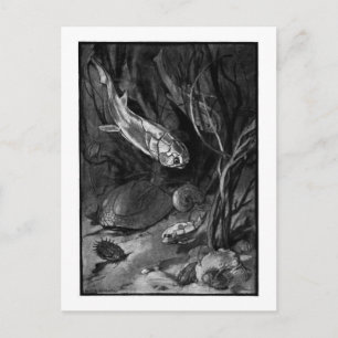 Alice B. Woodward: Devonian Period Art Postcard Postkarte