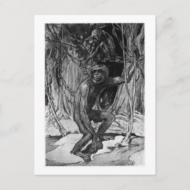Alice B. Woodward: Postkarte (Vorderseite)