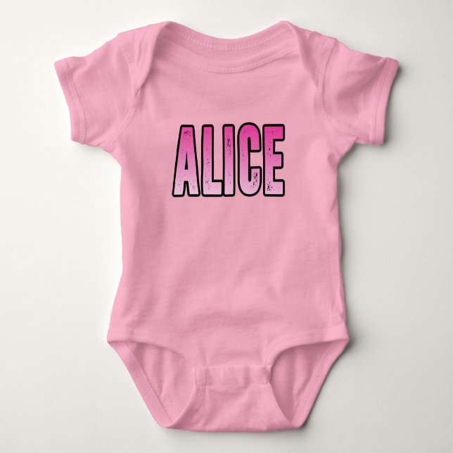 Alice Baby Strampler (Vorderseite)