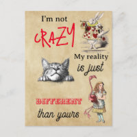 Alice - Cheshire Cat Ich bin nicht verrückt