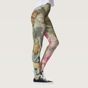 Alice Cheshire Cat Wonderland Baumgarten Leggings
