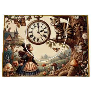 Alice & Cheshire Cat: Wunderliche Wunderland-Fanta Große Geschenktüte