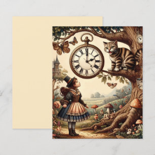 Alice & Cheshire-Katze: Wunderliche Wunderland-Fan