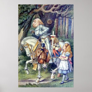 Alice & der Ritter Vollfarbenposter Poster