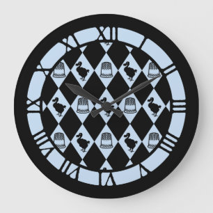 Alice Dodo Thimble Große Wanduhr