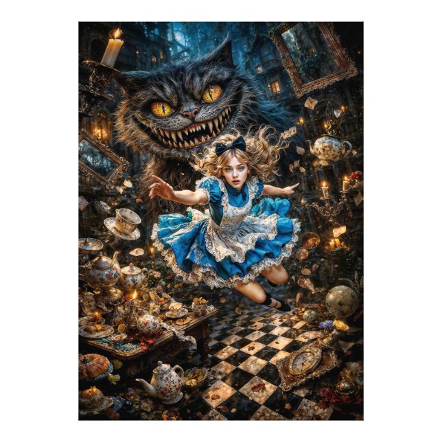 Alice: Down the Hole Fotodruck (Vorne)