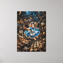 Alice: Down the Hole Leinwanddruck