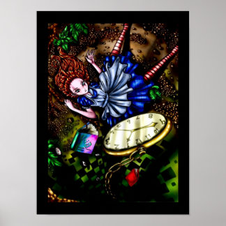 Alice Down the Kaninchenloch Poster