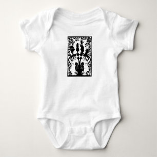 Alice durch das aussehende Glas Baby Strampler