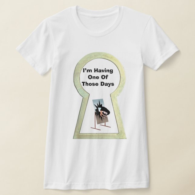 Alice durch den aussehenden Glass-T - Shirt (Ablage )