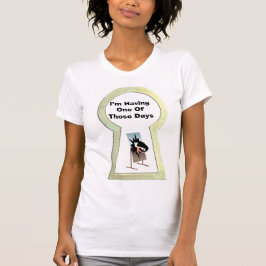 Alice durch den aussehenden Glass-T - Shirt