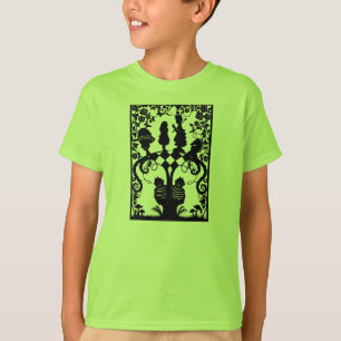 Alice durch den aussehenden T - Shirt