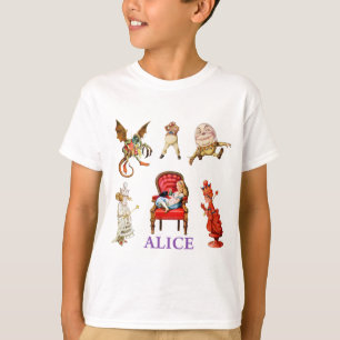 Alice durch den Spiegel und die Freunde T-Shirt