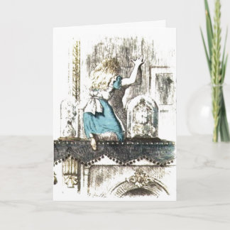 Alice Entering Wonderland Karte