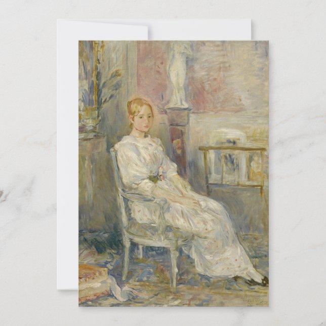 Alice Gamby Dans le Salon | Berthe Morisot (Vorderseite)